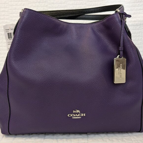 Coach Handbags - COACH Edie Shoulder Hobo Bag